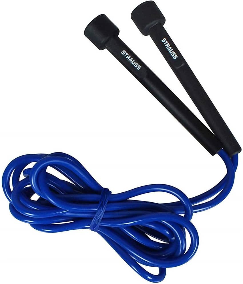 Strauss Skipping Rope Blue PVC Climbing Rope - Sports and Fitness Equipment | Buy online on ZillyBuy