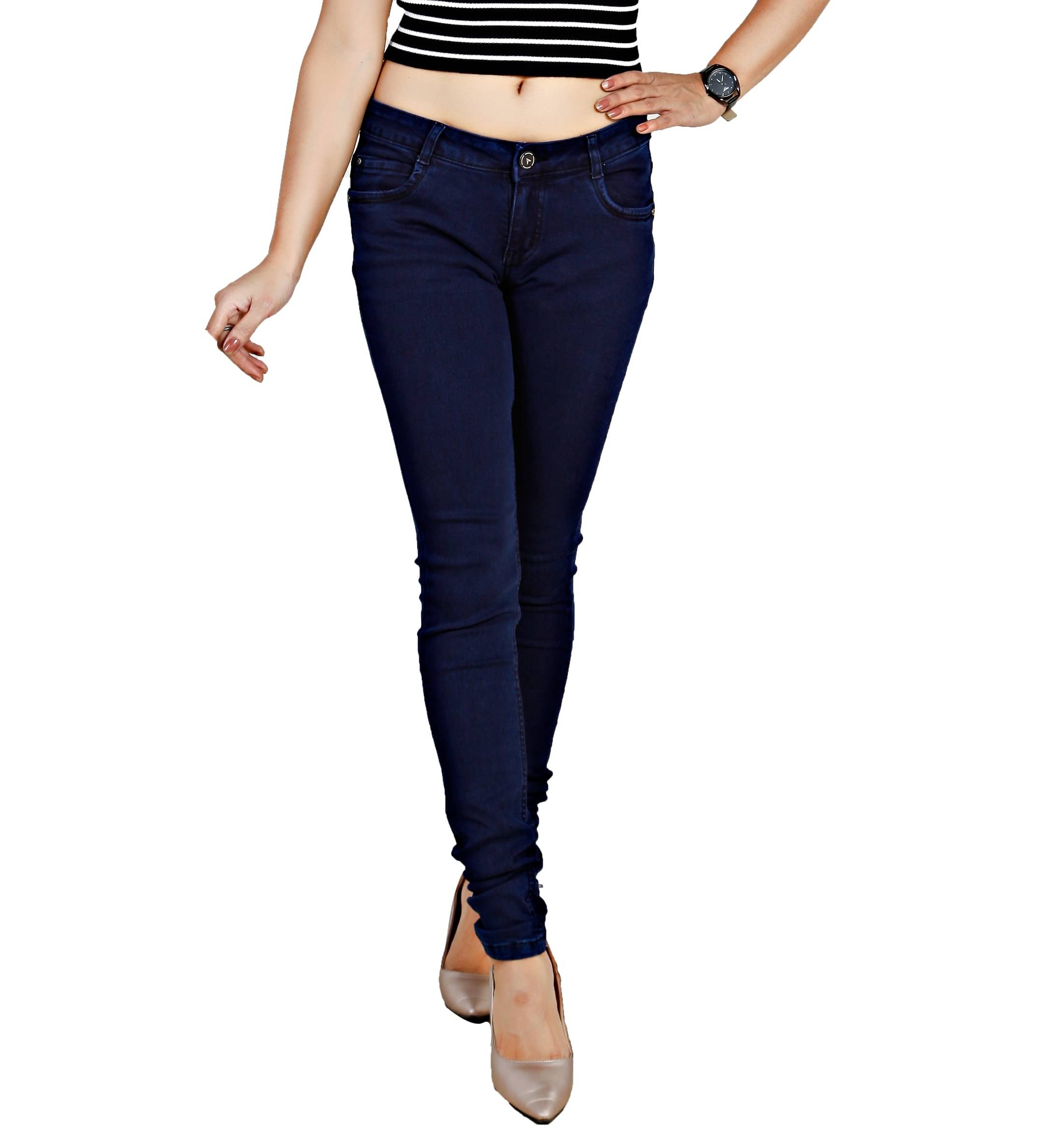     			FCK-3 Denim Lycra Jeans - Blue