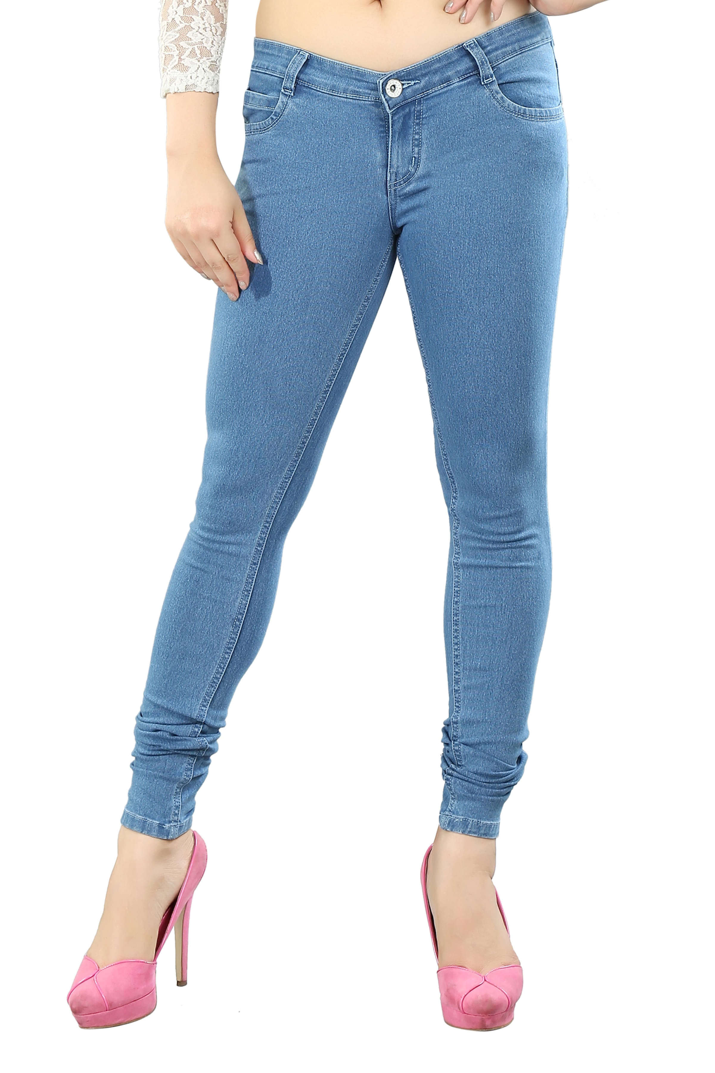     			FCK-3 Denim Lycra Jeans - Blue