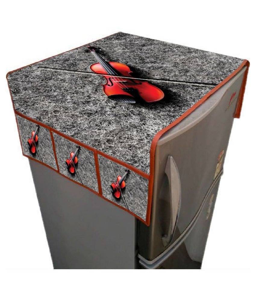 Luxuryhome Decor Single Jute Multi Fridge Top Cover Luxuryhome Decor Single Jute Multi Fridge Top Cover