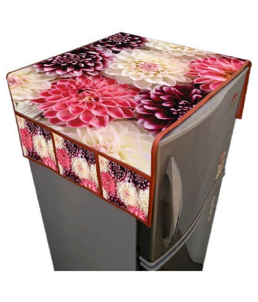 Luxuryhome Decor Single Jute Multi Fridge Top Cover Luxuryhome Decor Single Jute Multi Fridge Top Cover