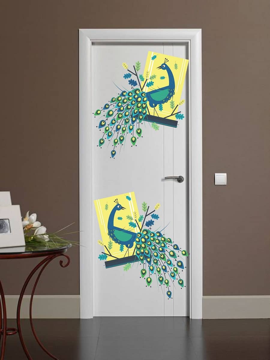 Decor Villa Door Sticker ( 45 x 58 cms )