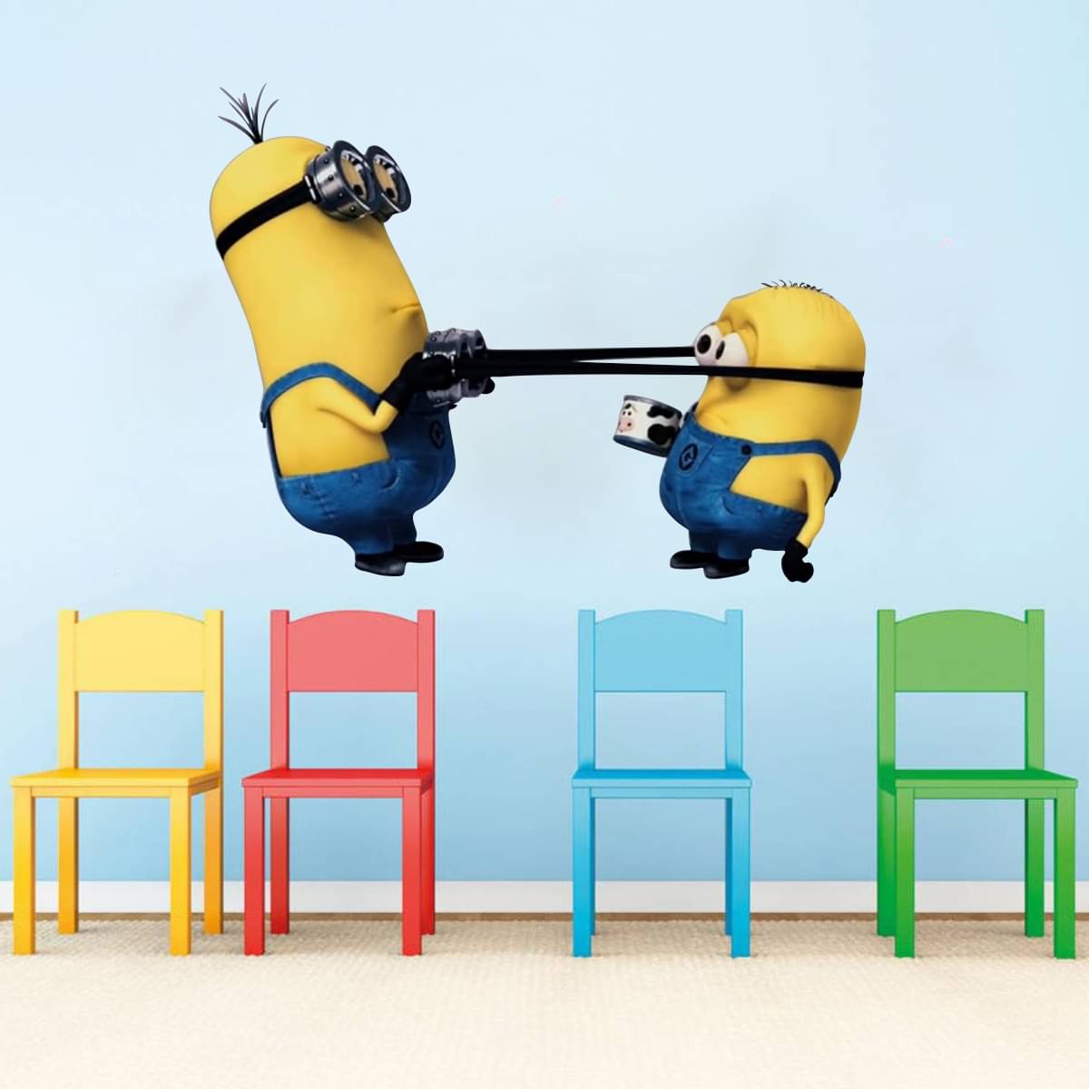     			Decor Villa MINIONS Sticker ( 48 x 58 cms )