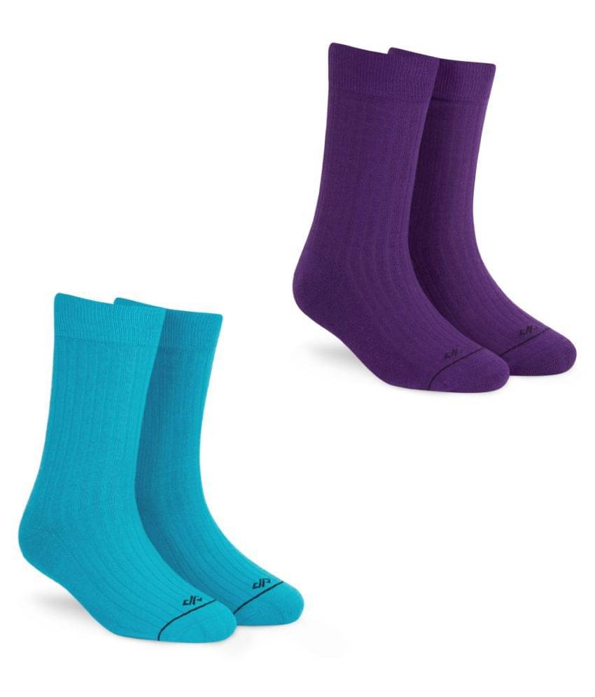     			Dynamocks Multi Casual Full Length Socks Pack of 2