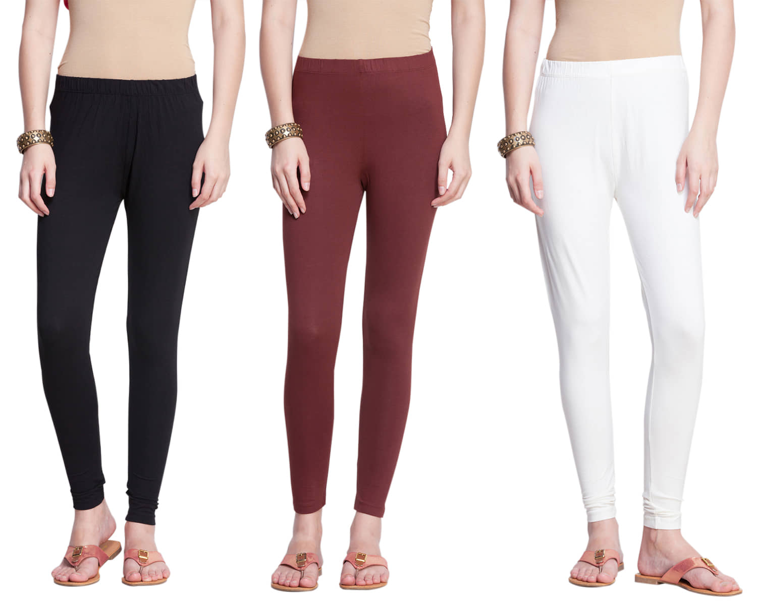 Dollar Missy Cotton Pack of 3 Leggings