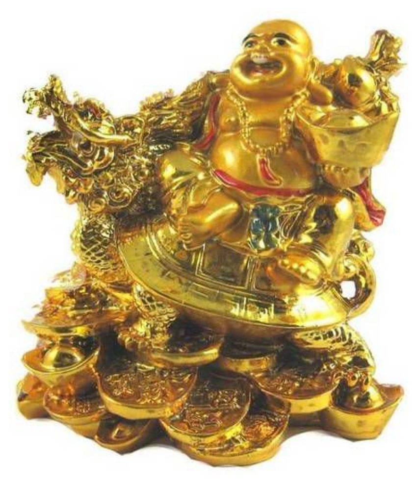     			teddy collection Laughing Buddha Statue