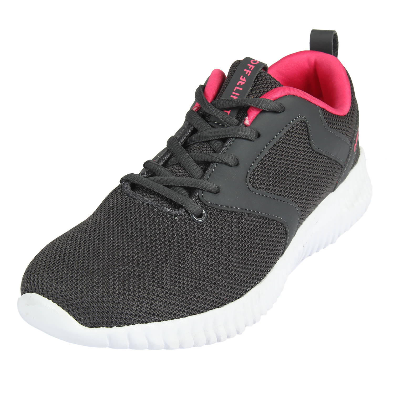    			OFF LIMITS Gray Running Shoes