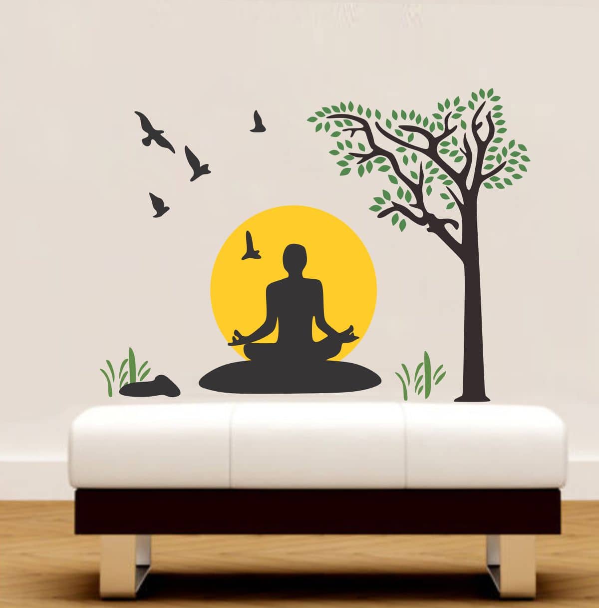 Decor Villa BUDDHA Festive Sticker ( 48 x 58 cms )