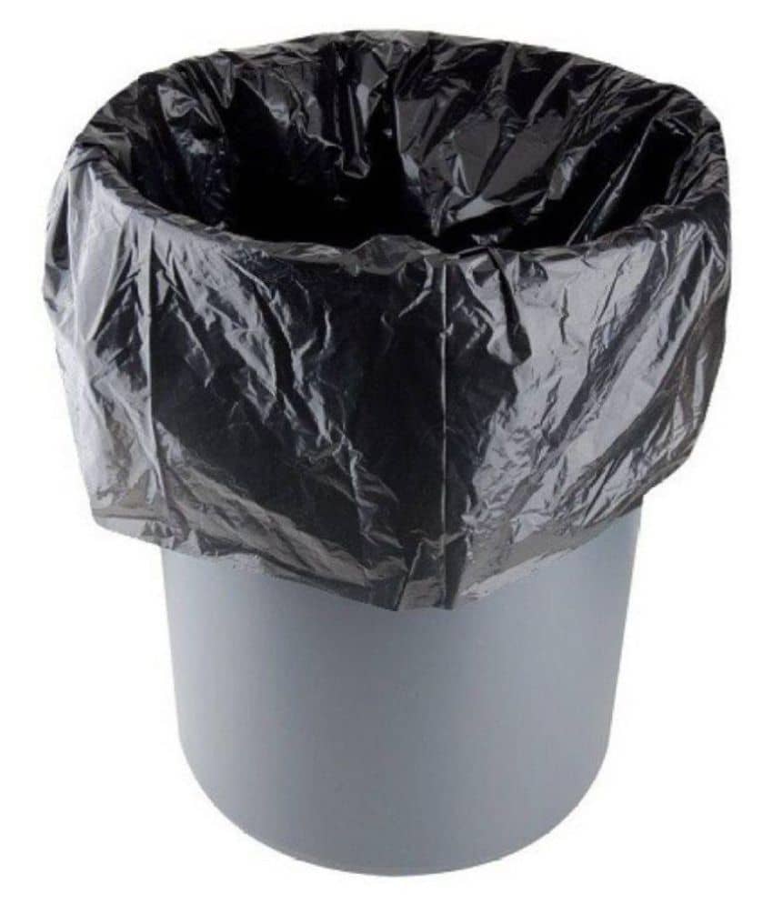 Garbage Medium 60 pcs - 19X21 Disposable Garbage Trash Waste Dustbin Bags