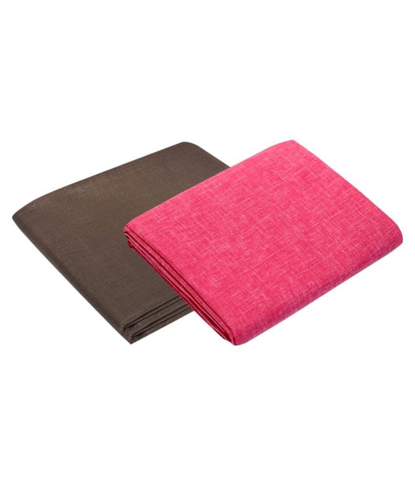 KUNDAN SULZ GWALIOR Multi Cotton Blend Unstitched Shirts & Trousers 1 Pant & 1 Shirt Pc For Men's KUNDAN SULZ GWALIOR Multi Cotton Blend Unstitched Shirts & Trousers 1 Pant & 1 Shirt Pc For Men's
