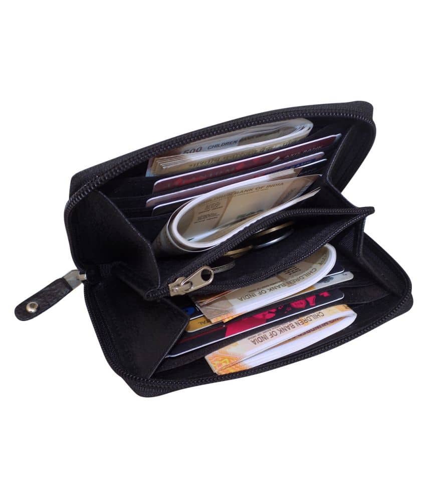 Style 98 Black Wallet - Handbags | Buy online on ZillyBuy
