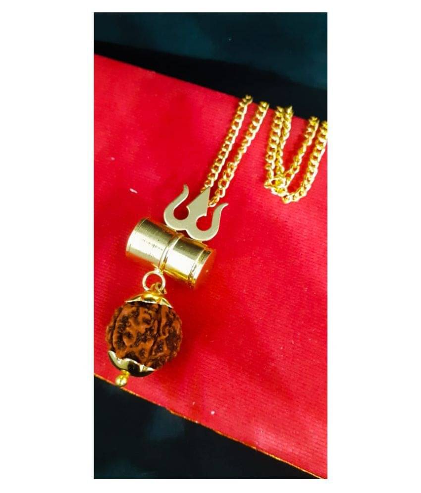     			Shiv Shakti - Brass Pooja Mala (Pack of 1)