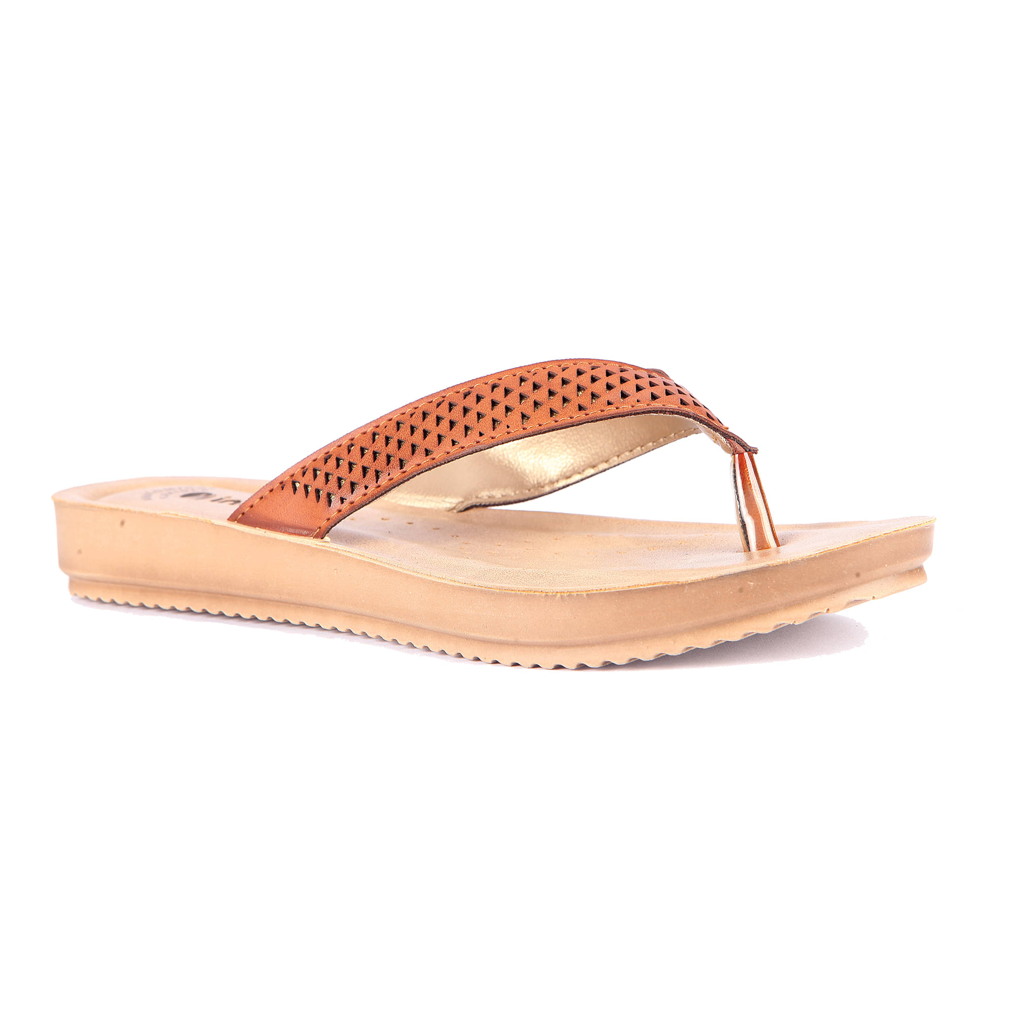     			Inblu Tan Flats