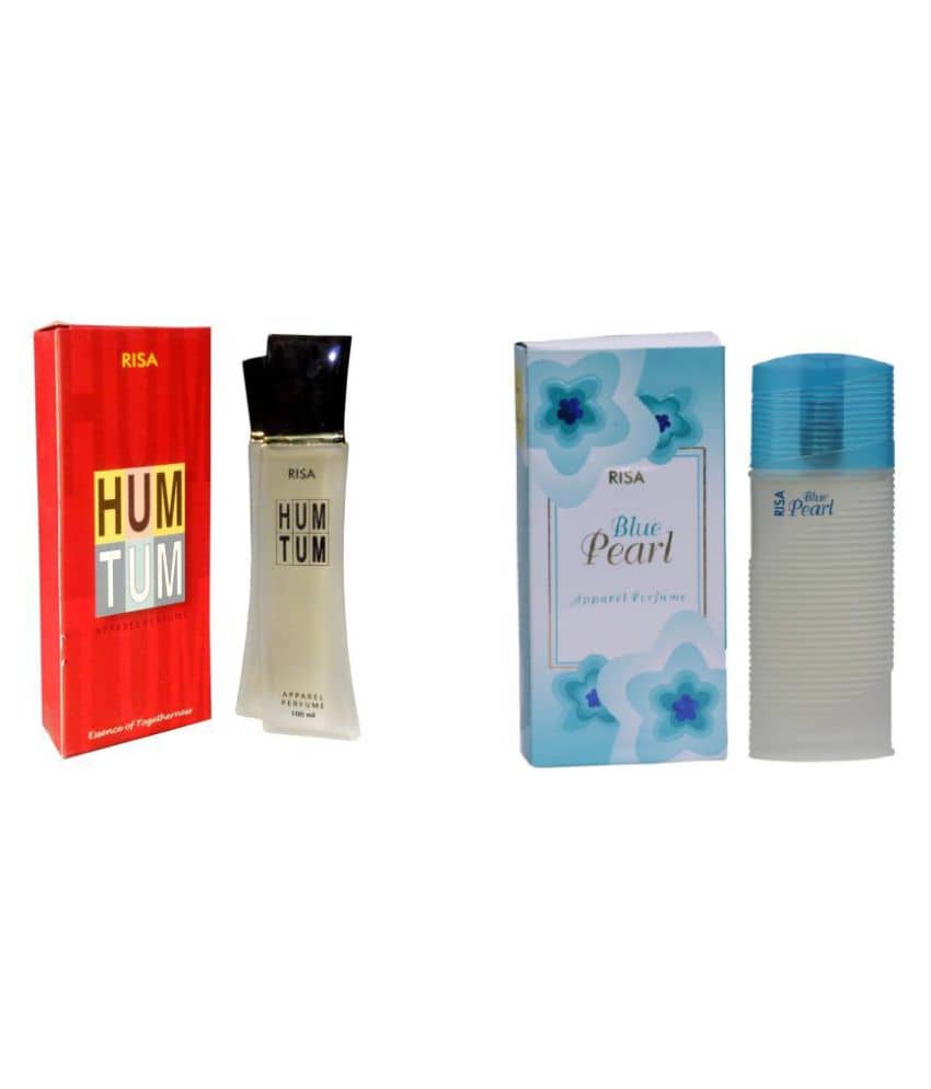 Risa Hum Tum & Blue Pearl Perfume.100 ml each .pack of 2.