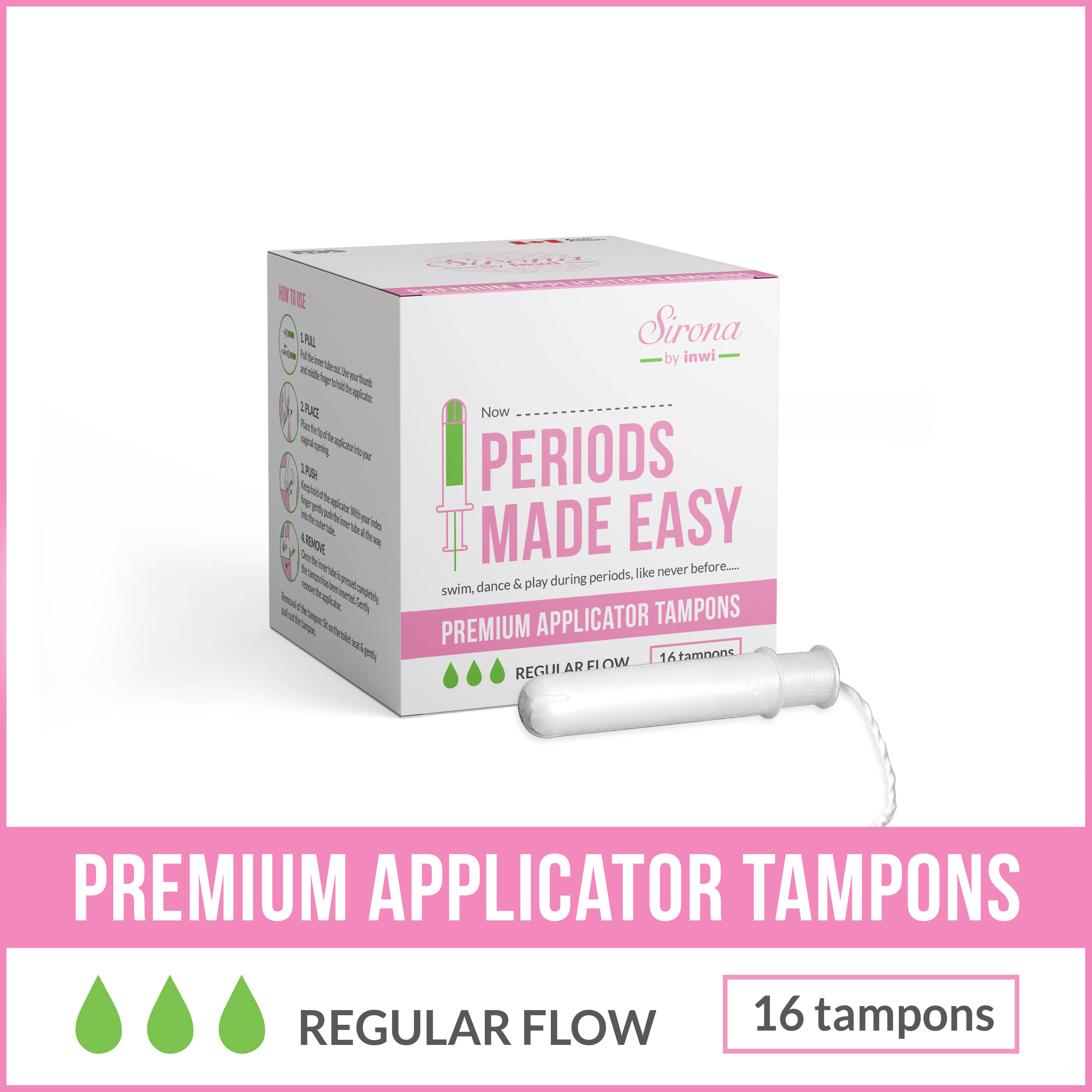 Sirona Regular Tampons