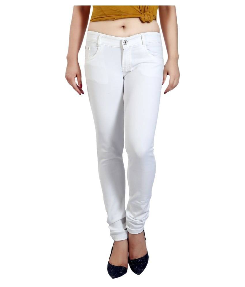     			FCK-3 Denim Jeans - White