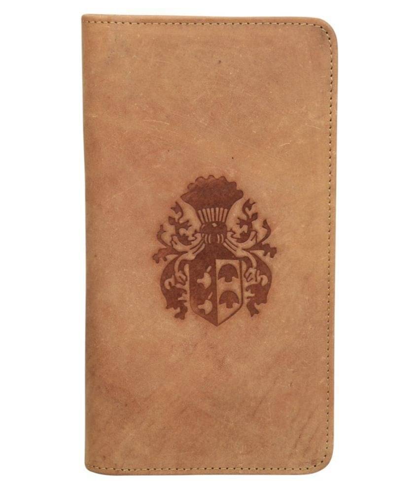     			Style 98 Hunter Leather Tan Passport Holder