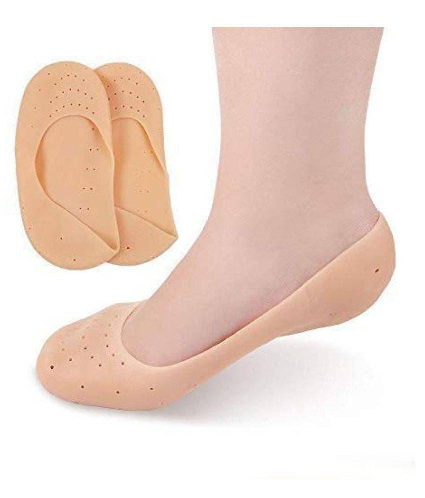 Kushahu Trader Anti Crack Heel Socks Foot Protector Free Size Kushahu Trader Anti Crack Heel Socks Foot Protector Free Size