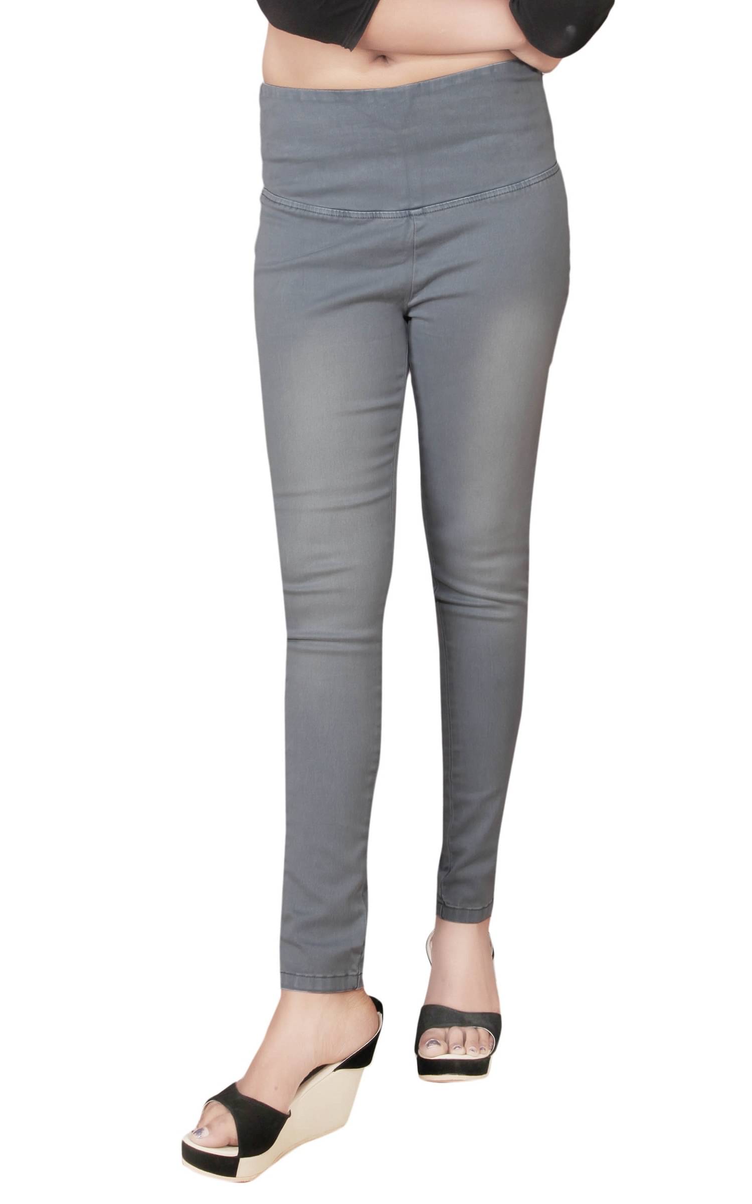     			FCK-3 Denim Jeggings - Grey