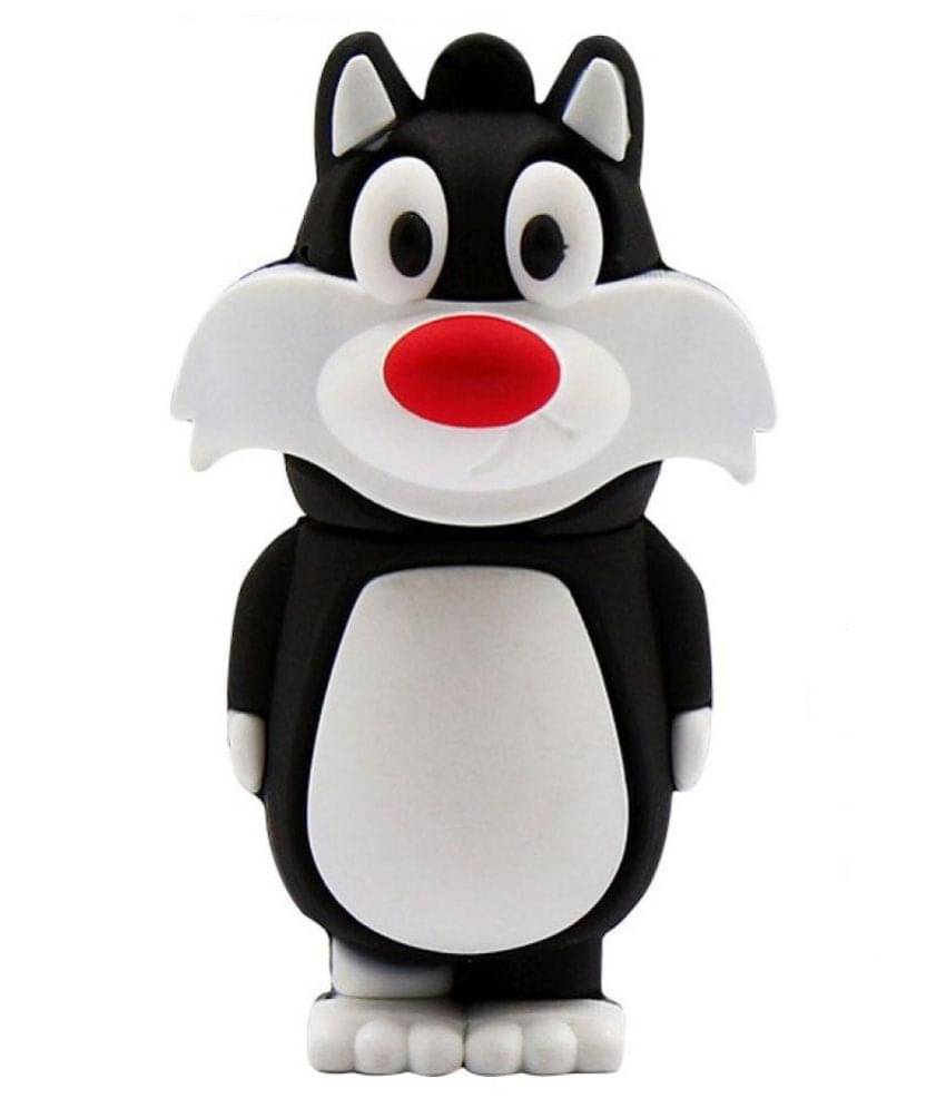     			Pankreeti Cute Cat 32GB USB 2.0 Fancy Pendrive Pack of 1