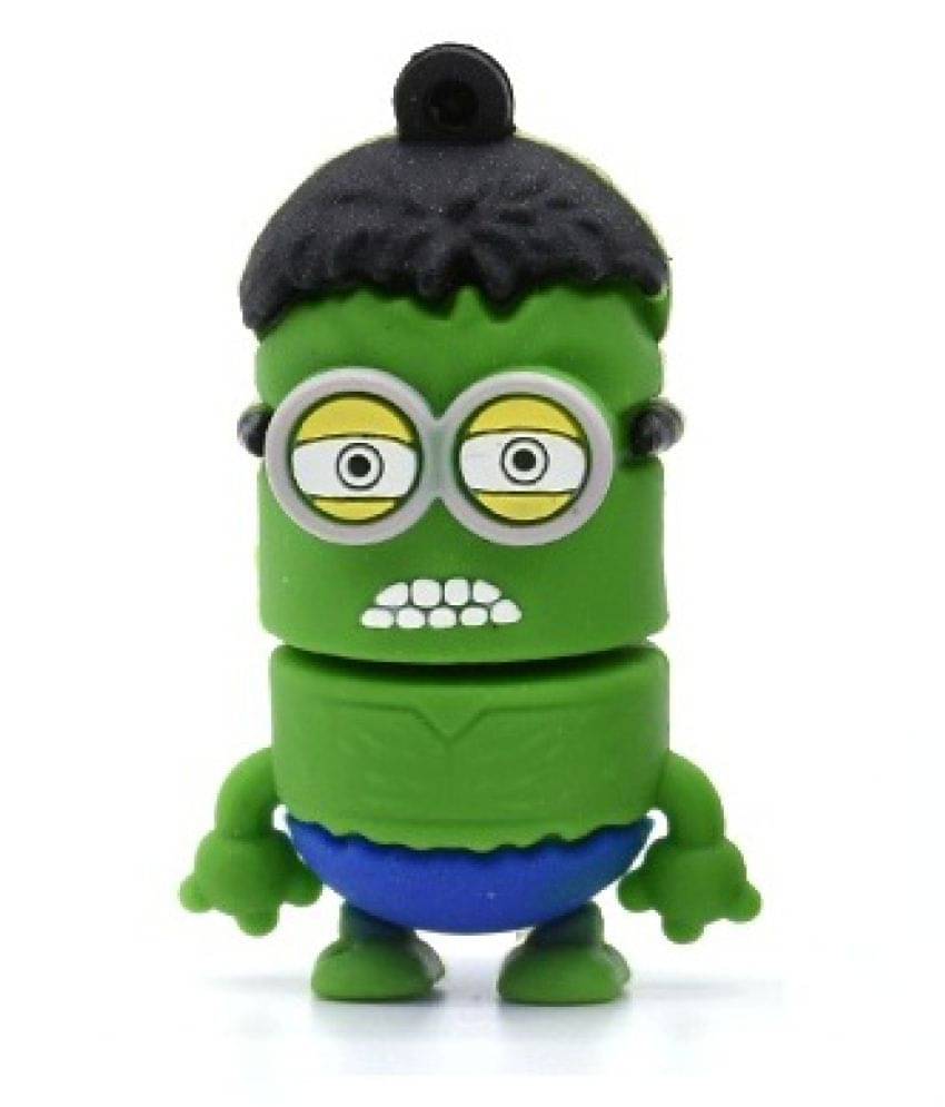     			Pankreeti PKT643 Minion Hulk 32GB USB 2.0 Fancy Pendrive Pack of 1