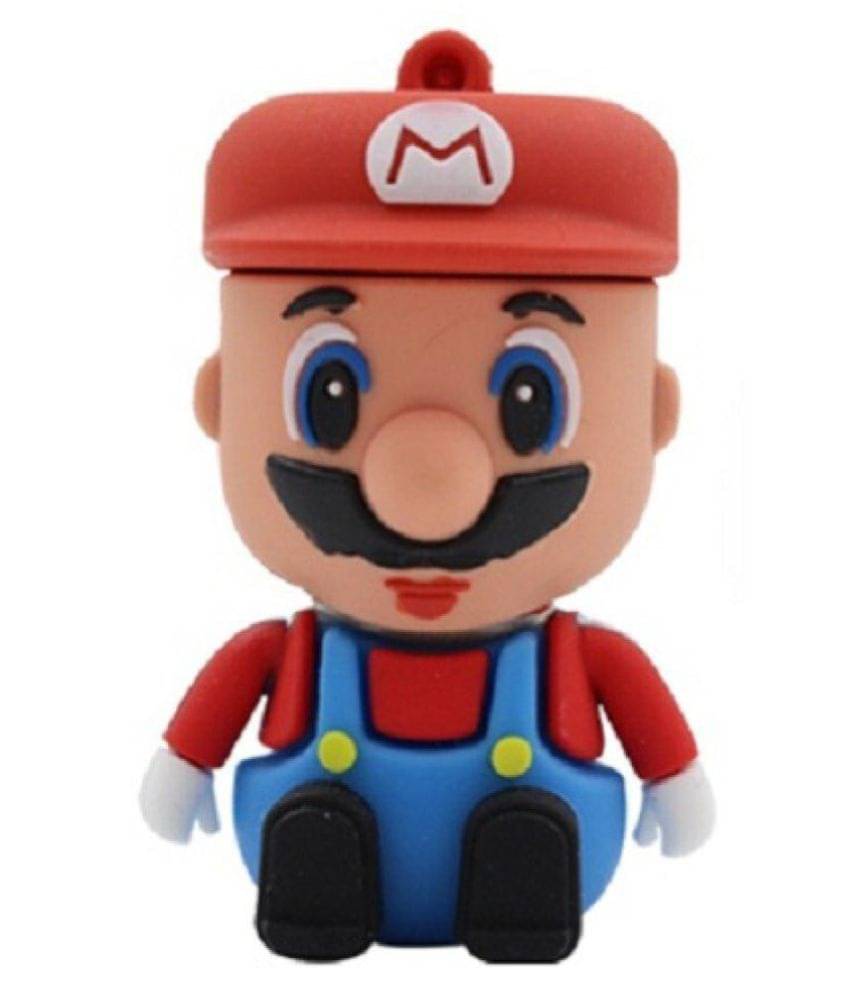     			Pankreeti  Super Mario 32GB USB 2.0 Fancy Pendrive Pack of 1