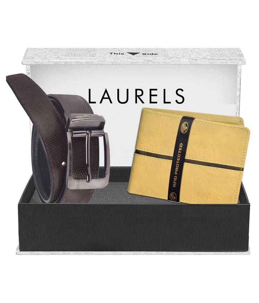     			Laurels Select Belts Wallets Set