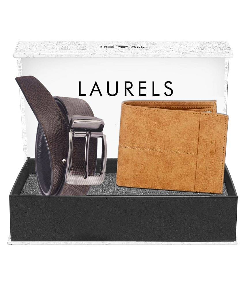     			Laurels Select Belts Wallets Set