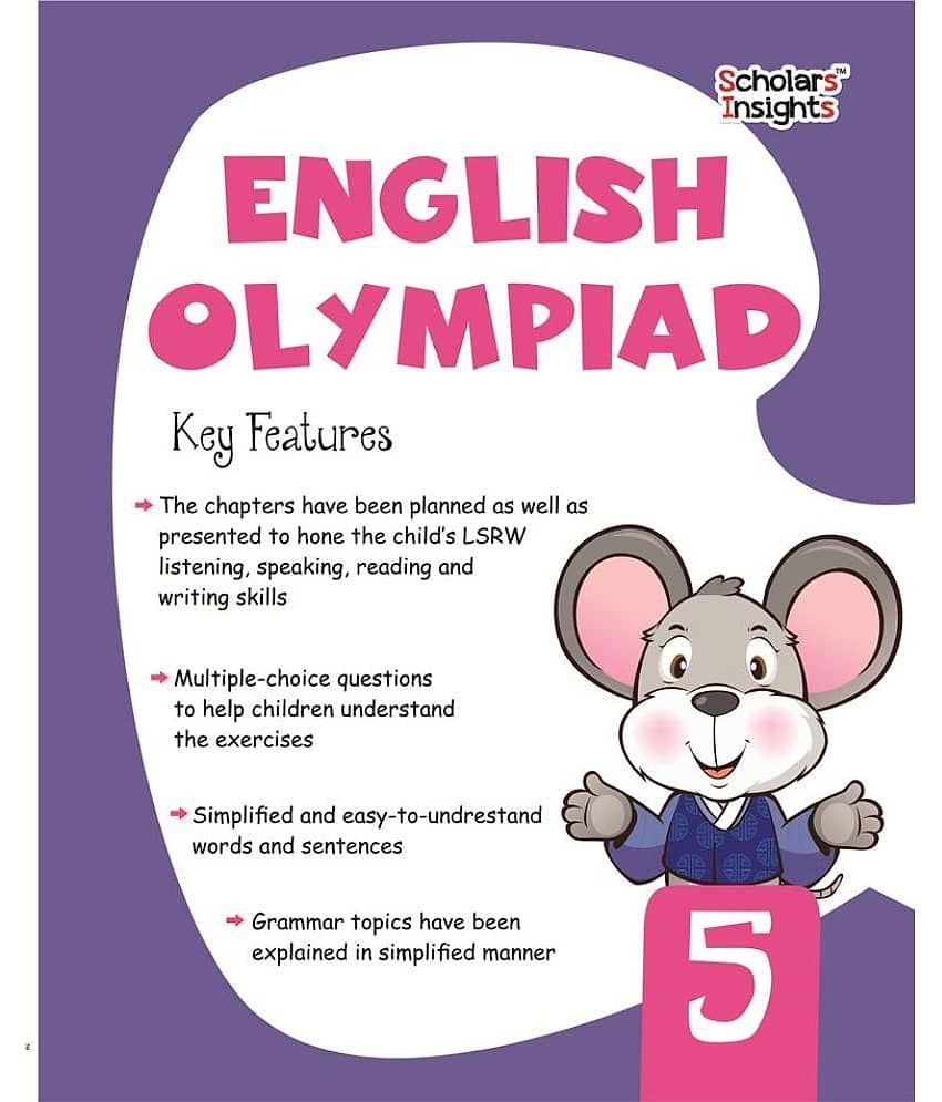 Scholars Insights English Olympiad Grade 5 - Stationery | Buy online on ZillyBuy