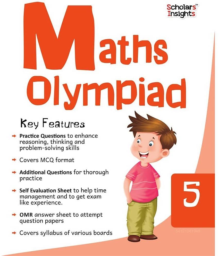 Scholars Insights Maths Olympiad Grade 5 - Stationery | Buy online on ZillyBuy