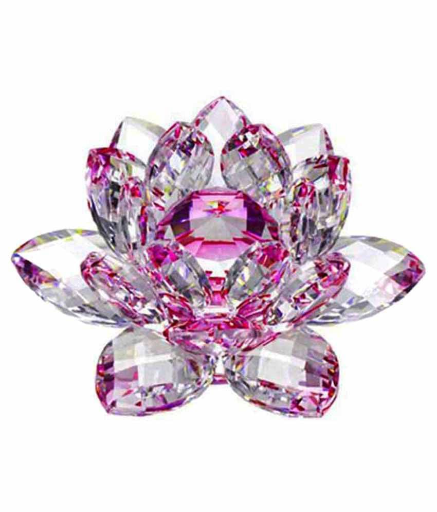     			Pink Crystal Lotus Flower