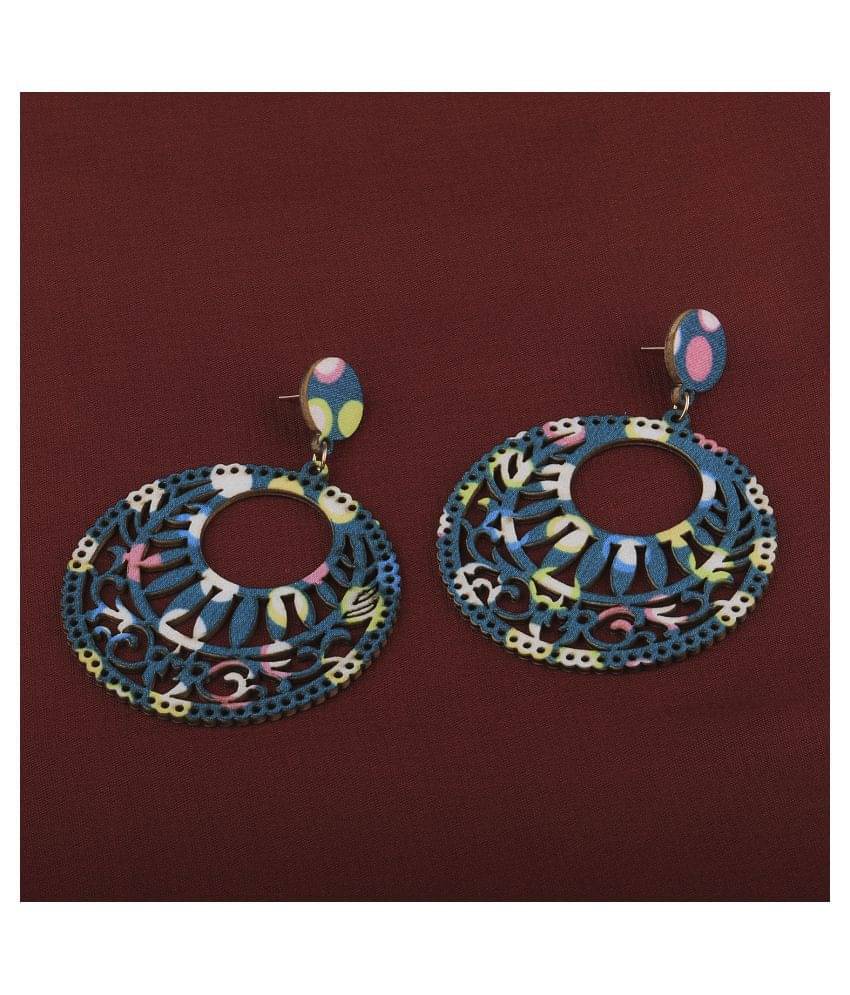 SILVER SHINE Attractive Ethnic Drop Earrings Light Weight for Girls and Women. SILVER SHINE Attractive Ethnic Drop Earrings Light Weight for Girls and Women.