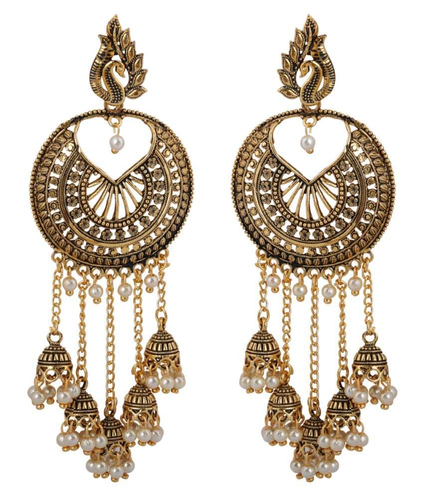     			Silver Shine Charming Silver Multi Dangle Drop Earrings.