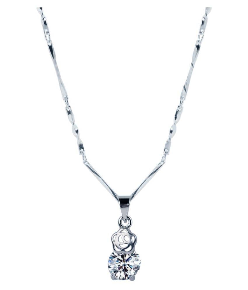 Silver Shine Gold Plated Chain ( Set of 1 )