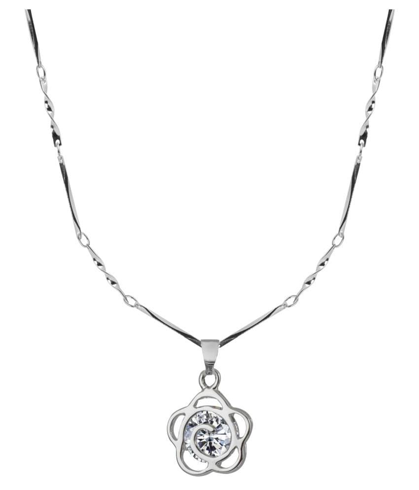 Silver Shine Gold Plated Chain ( Set of 1 ) Silver Shine Gold Plated Chain ( Set of 1 )