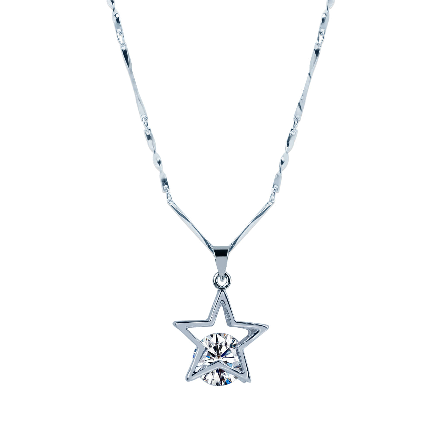 Silver Shine Gold Plated Chain ( Set of 1 )