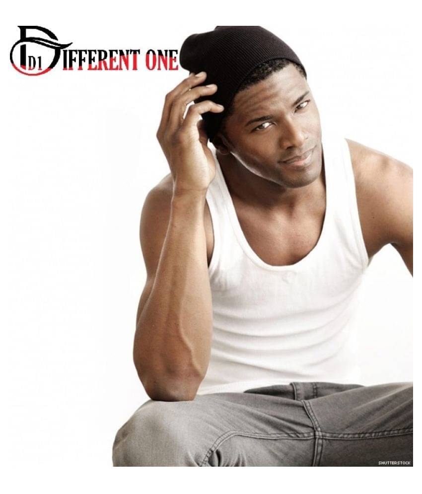     			D1 DIFFERENT ONE White Vests Single