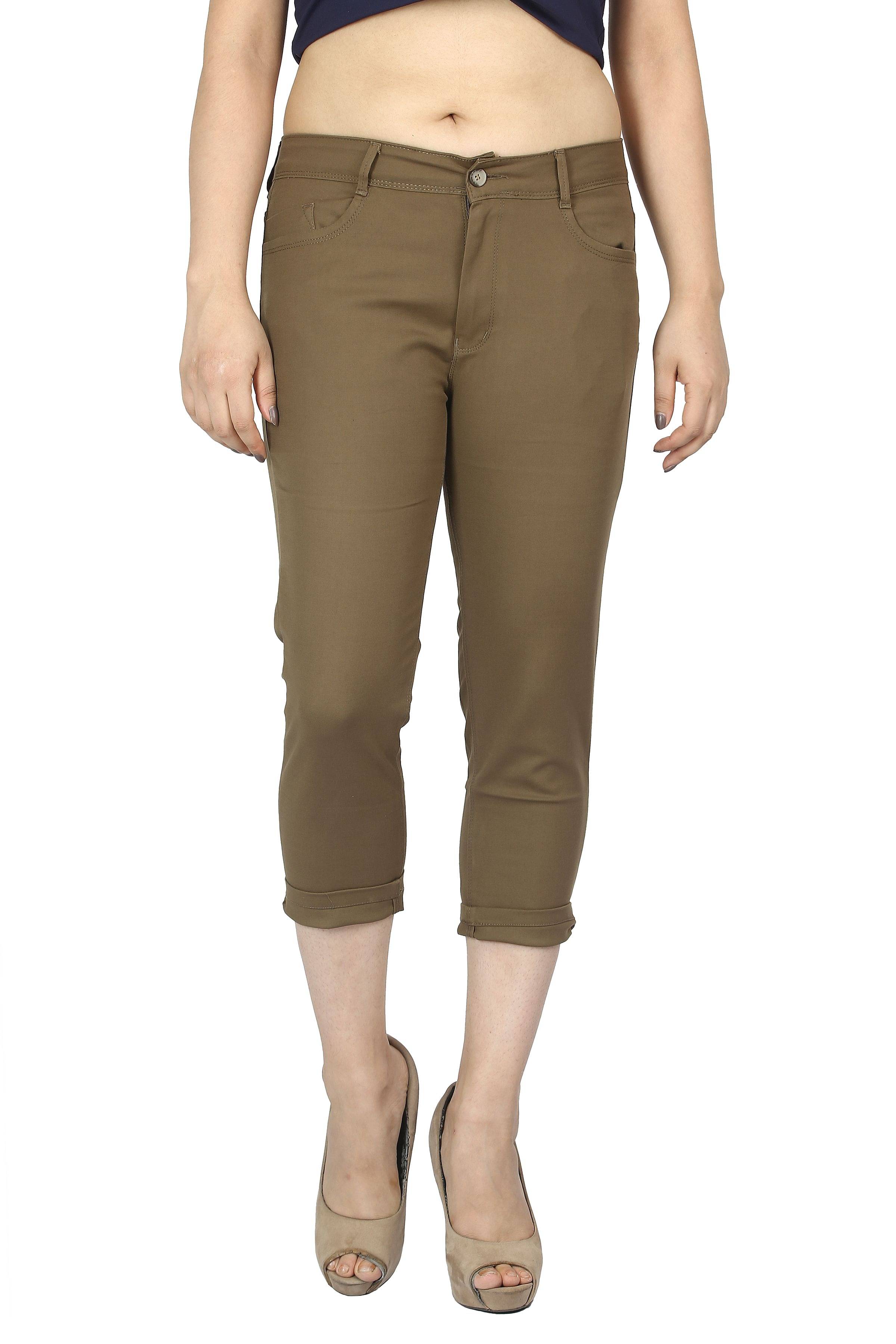     			FCK-3 Cotton Hot Pants - Brown