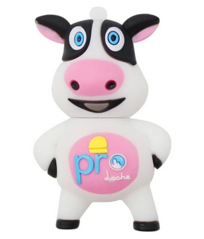     			Pankreeti PKT619 Cow 32GB USB 2.0 Fancy Pendrive Pack of 1