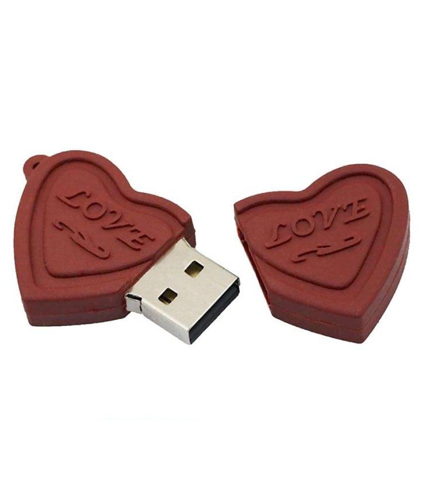     			Pankreeti PKT691 Choclate 8GB USB 2.0 Fancy Pendrive Pack of 1