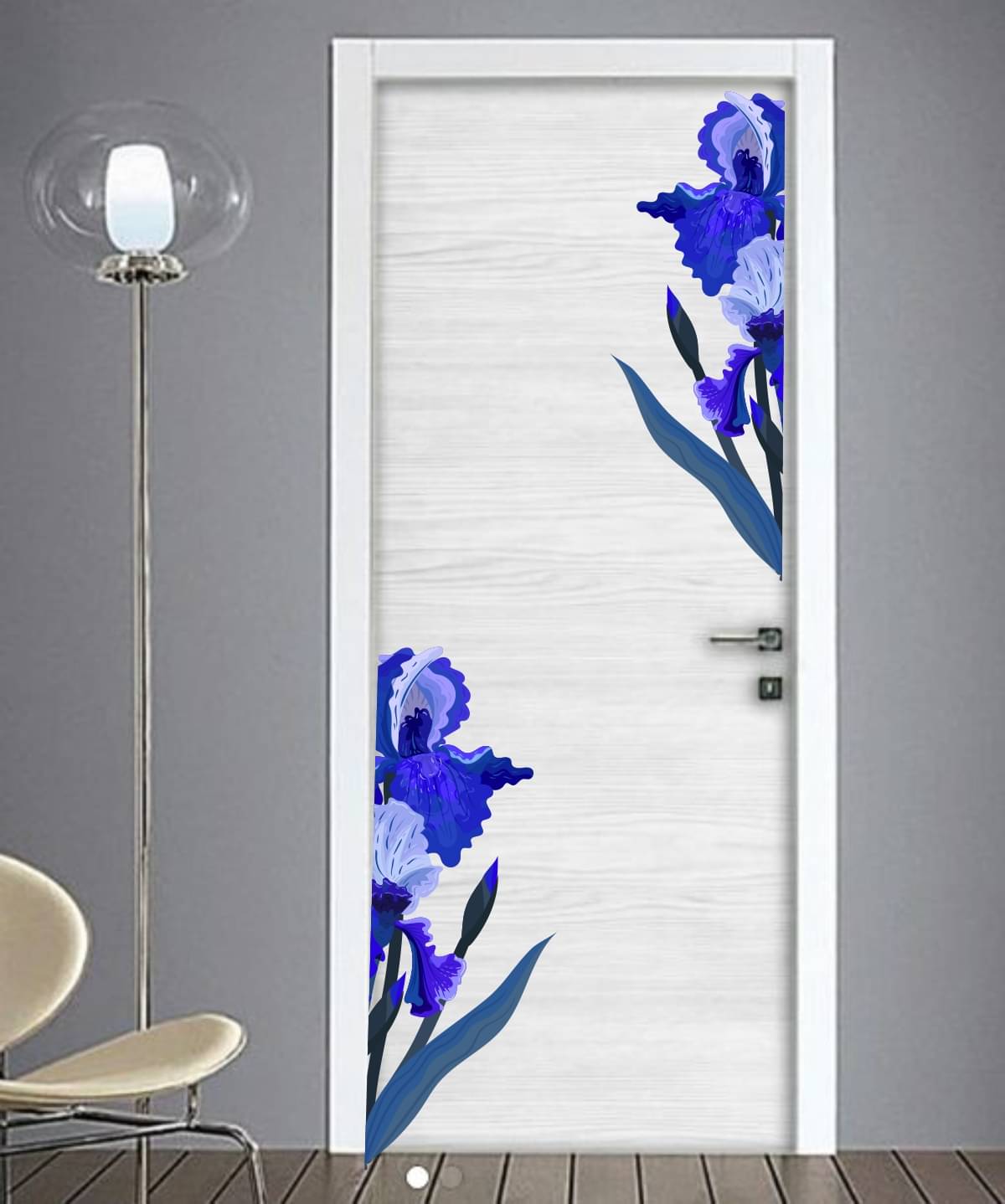 Sticker Studio Floral Floral Sticker ( 58 x 43 cms ) Sticker Studio Floral Floral Sticker ( 58 x 43 cms )