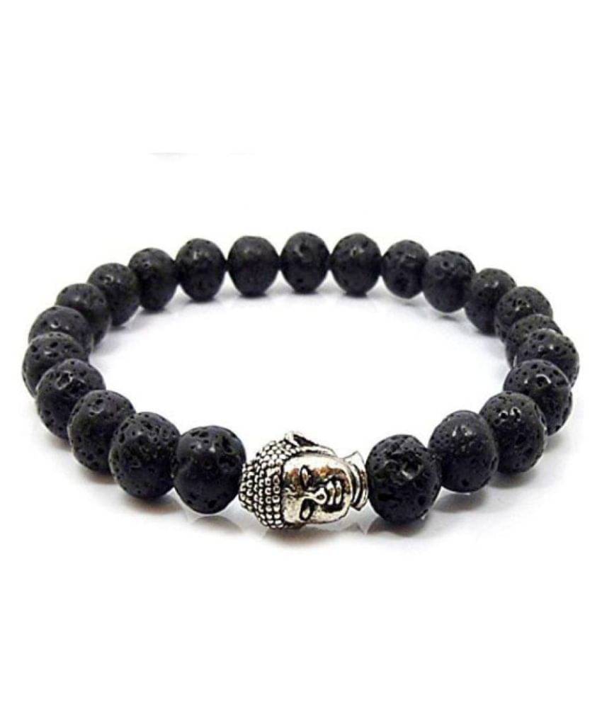     			RUDRA DIVINE - Black Bracelet (Pack of 1)