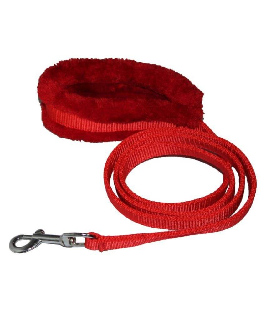 Petshop7 Petshop7 Premium Quality Nylon 1.25 inch Fur Dog Leash - Length 52inch- Dog Leash (Large, Red) Petshop7 Petshop7 Premium Quality Nylon 1.25 inch Fur Dog Leash - Length 52inch- Dog Leash (Large, Red)