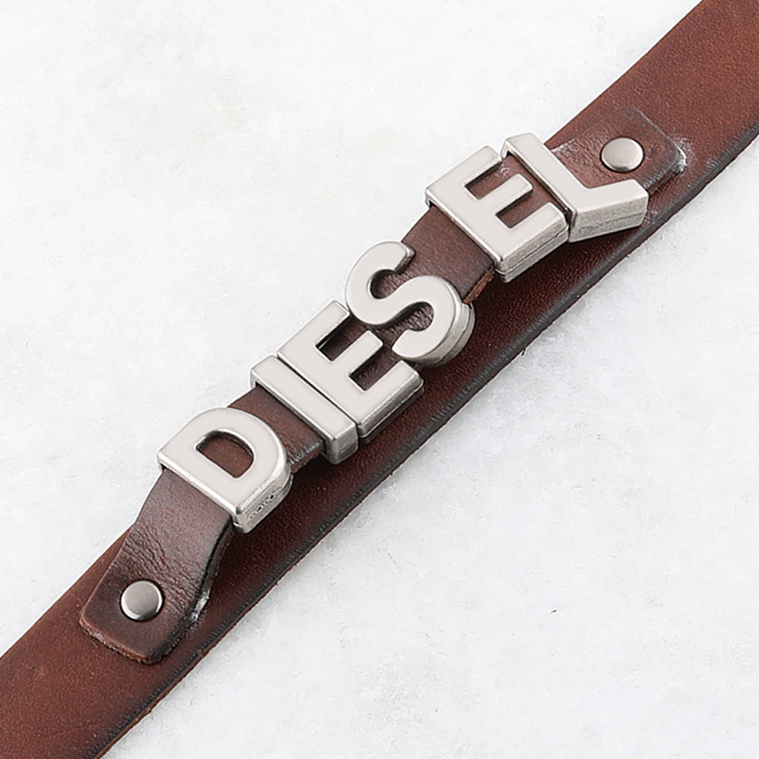 SILVERSHINE Exclusive DIESEL Studded  Designer Bracelet for men Jewellery - Bangles & Bracelets | Buy online on ZillyBuy