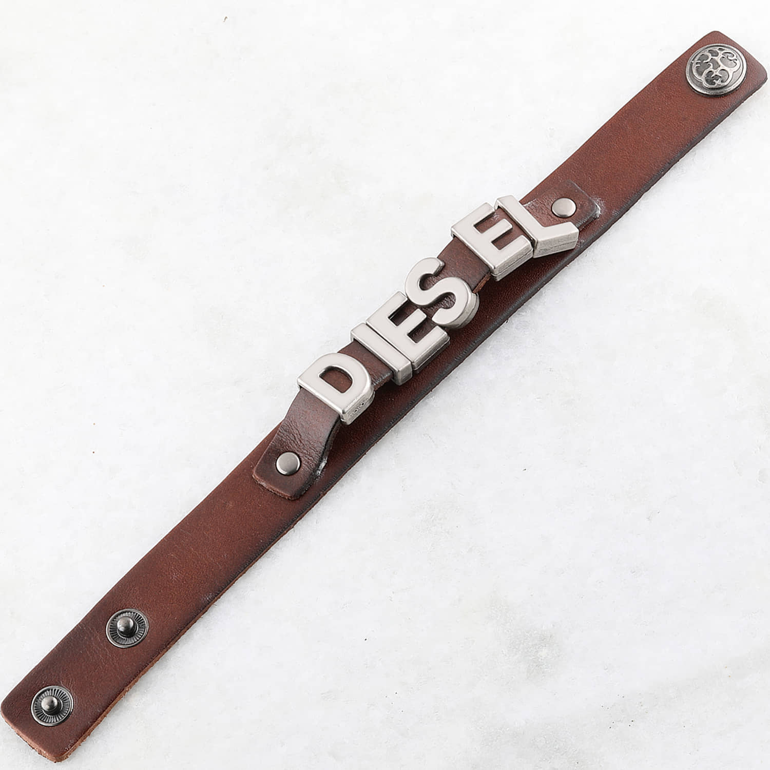 SILVERSHINE Exclusive DIESEL Studded  Designer Bracelet for men Jewellery - Bangles & Bracelets | Buy online on ZillyBuy