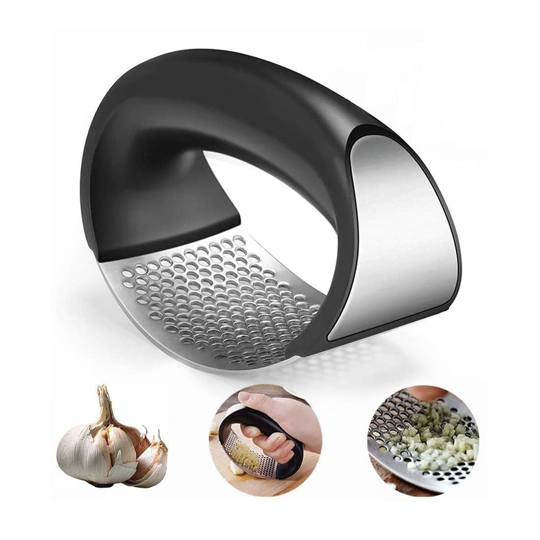 New Design Stainless Steel Garlic Press Tools
