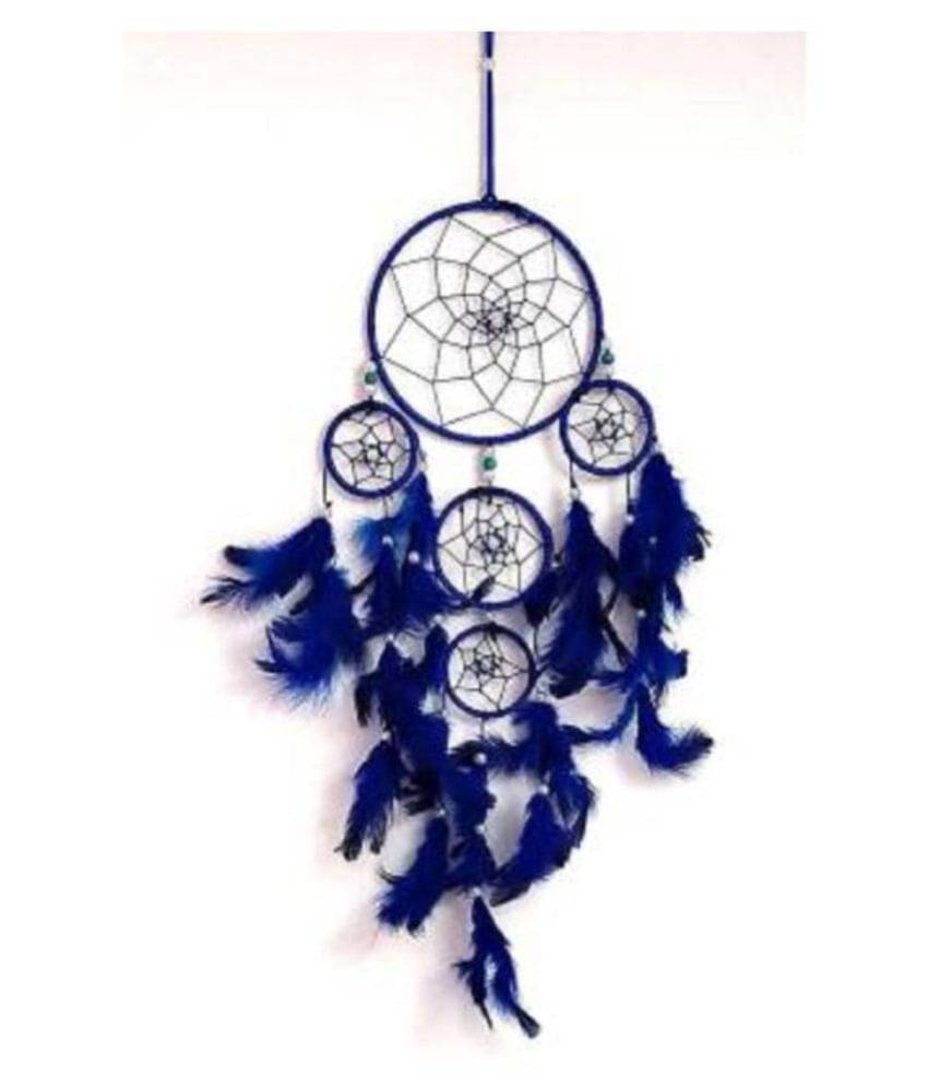 jsk collection Feather Blue Dream Catcher - Pack of 1 ( X cms ) Feather Blue Dream Catcher - Pack of 1 ( X cms ) jsk collection Feather Blue Dream Catcher - Pack of 1 ( X cms ) Feather Blue Dream Catcher - Pack of 1 ( X cms )