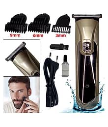 P Men's Chargable Waterproof Professional Bread Mustache Trimmer Hair Clipper ( Multicolor )