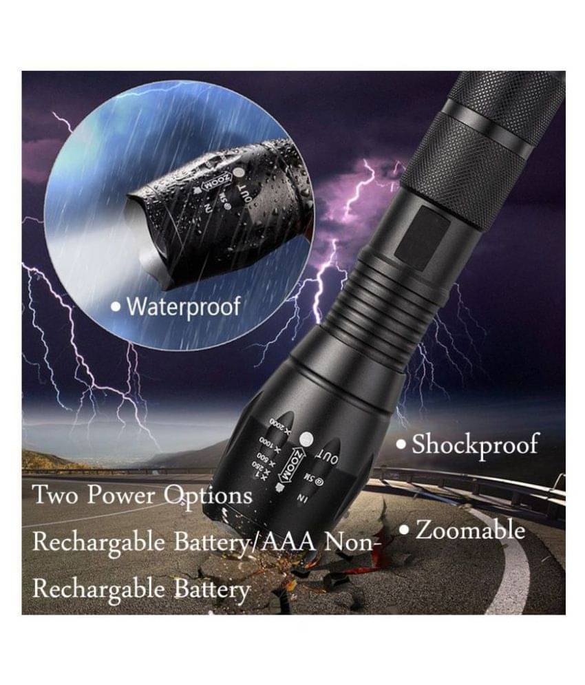     			gpsales 5W Flashlight Torch - Pack of 1