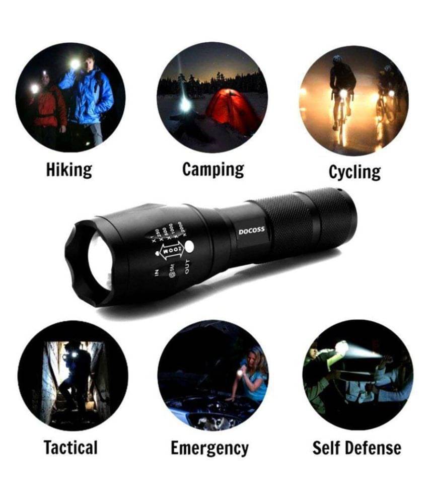     			gpsales - 5W AAA Battery Flashlight Torch (Pack of 1)